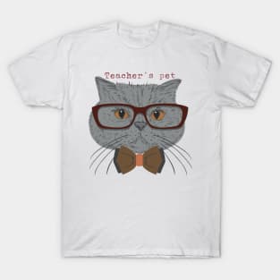 Teacher’s pet | Cat tee-shirt T-Shirt